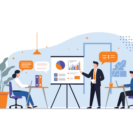 Small firm tracking results to compete with larger consulting firms.