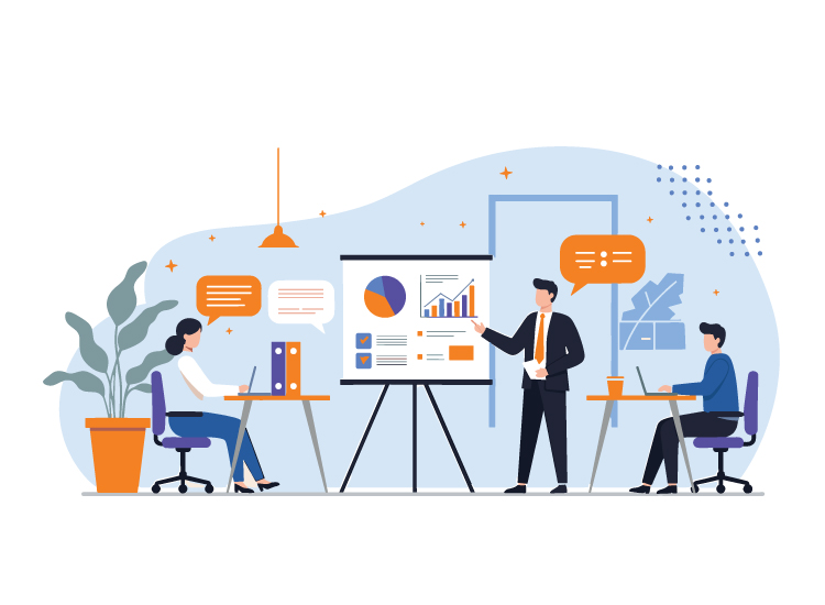 Small firm tracking results to compete with larger consulting firms.